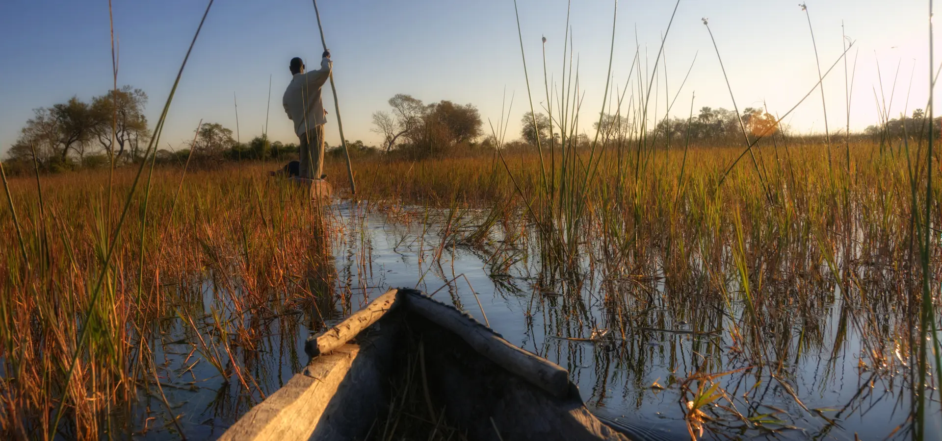 Avila reizen Botswana Okavanga delta boot excursie