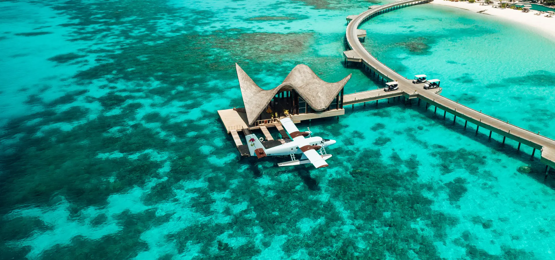 Avila Reizen Seychellen stijger voor watervliegtuig
