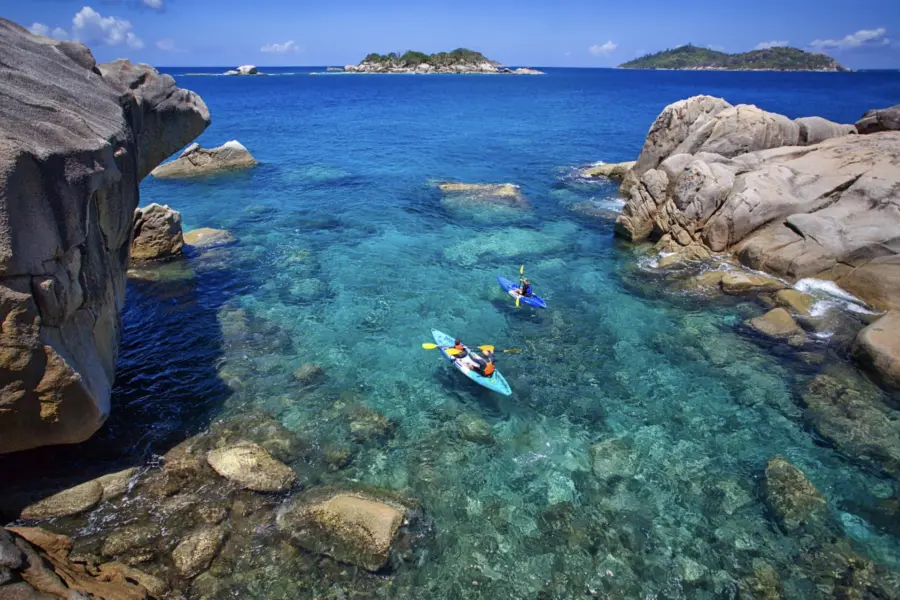 Avila Reizen Seychellen baai