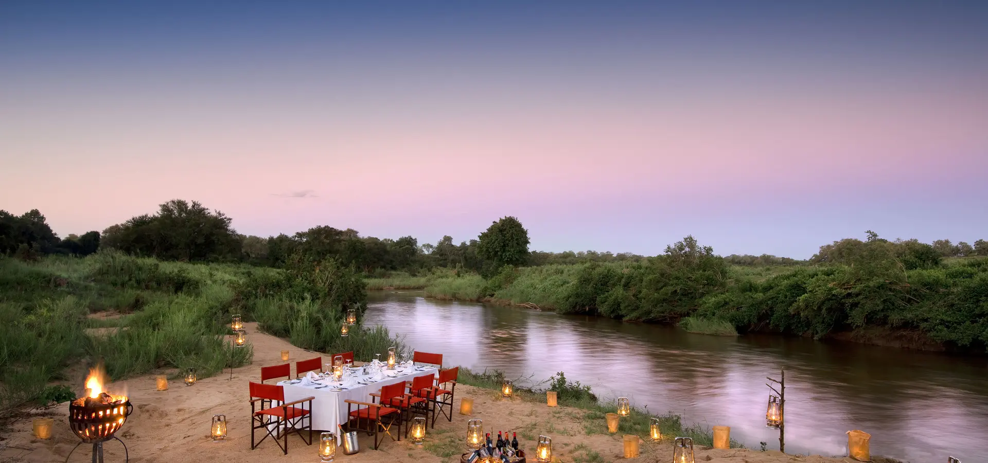 Avila Reizen Zuid Afrika River Dinner1