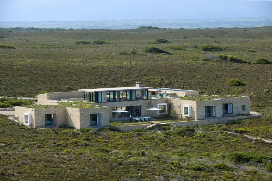 Avila Reizen Zuid Afrika Morukuru Ocean House aerial view kopie