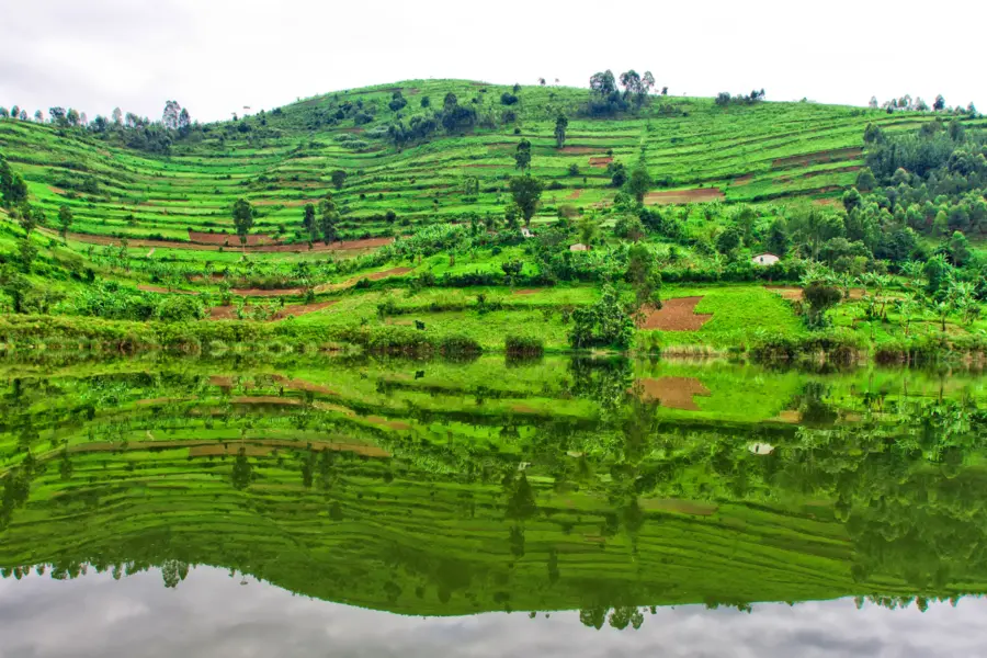 Lake Bunyonyi Avila Reizen Uganda Africa Borders Uganda
