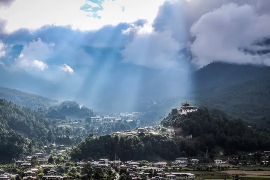 Avila Reizen Bhutan uitzicht vallei