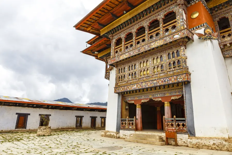 Avila Reizen Bhutan monastery gangtey