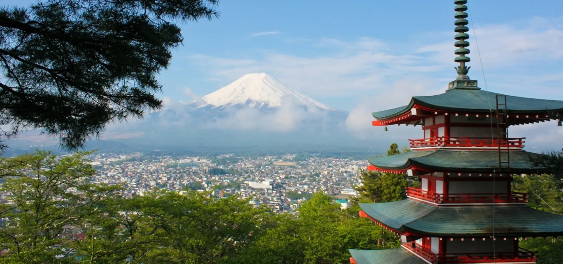 Avila Reizen Japan Mount Fuji en tempel