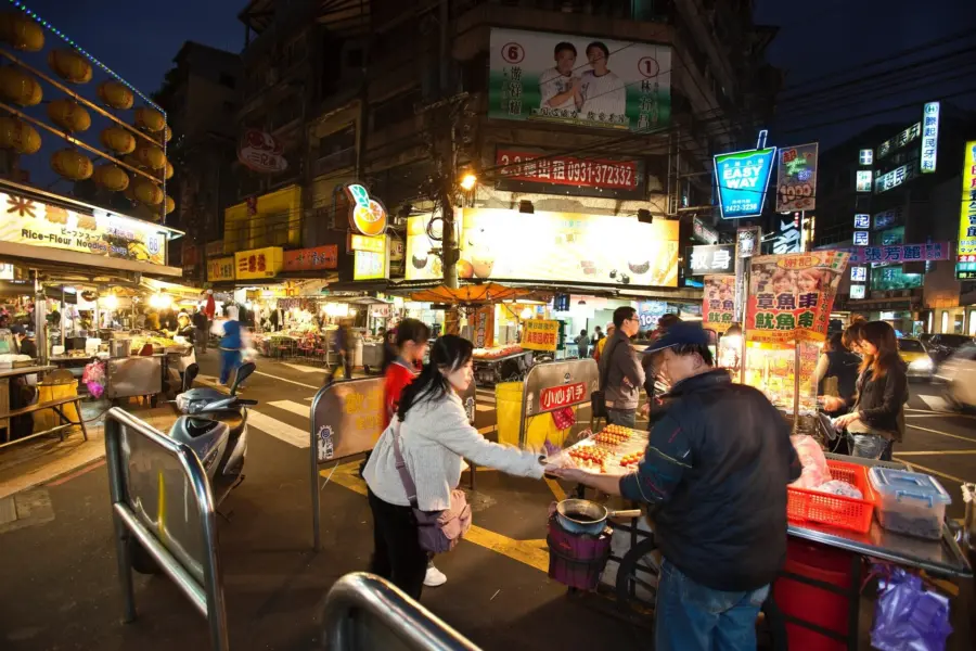 Avila Reizen Taiwan Shilin Nachtmarkt in Taipeh