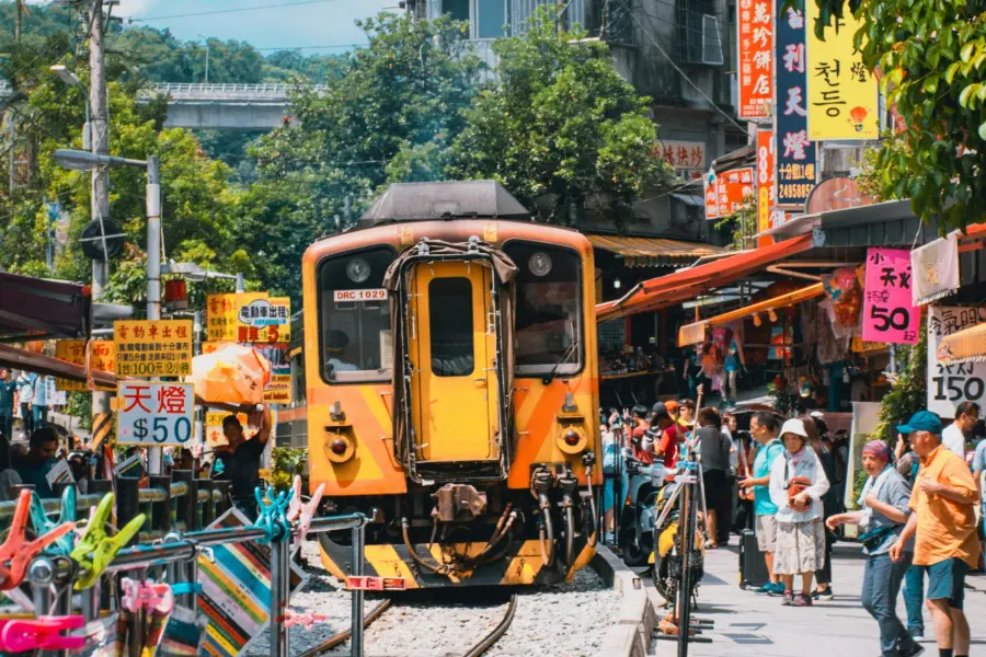 Avila Reizen Taiwan Taipei Shifen Old Street