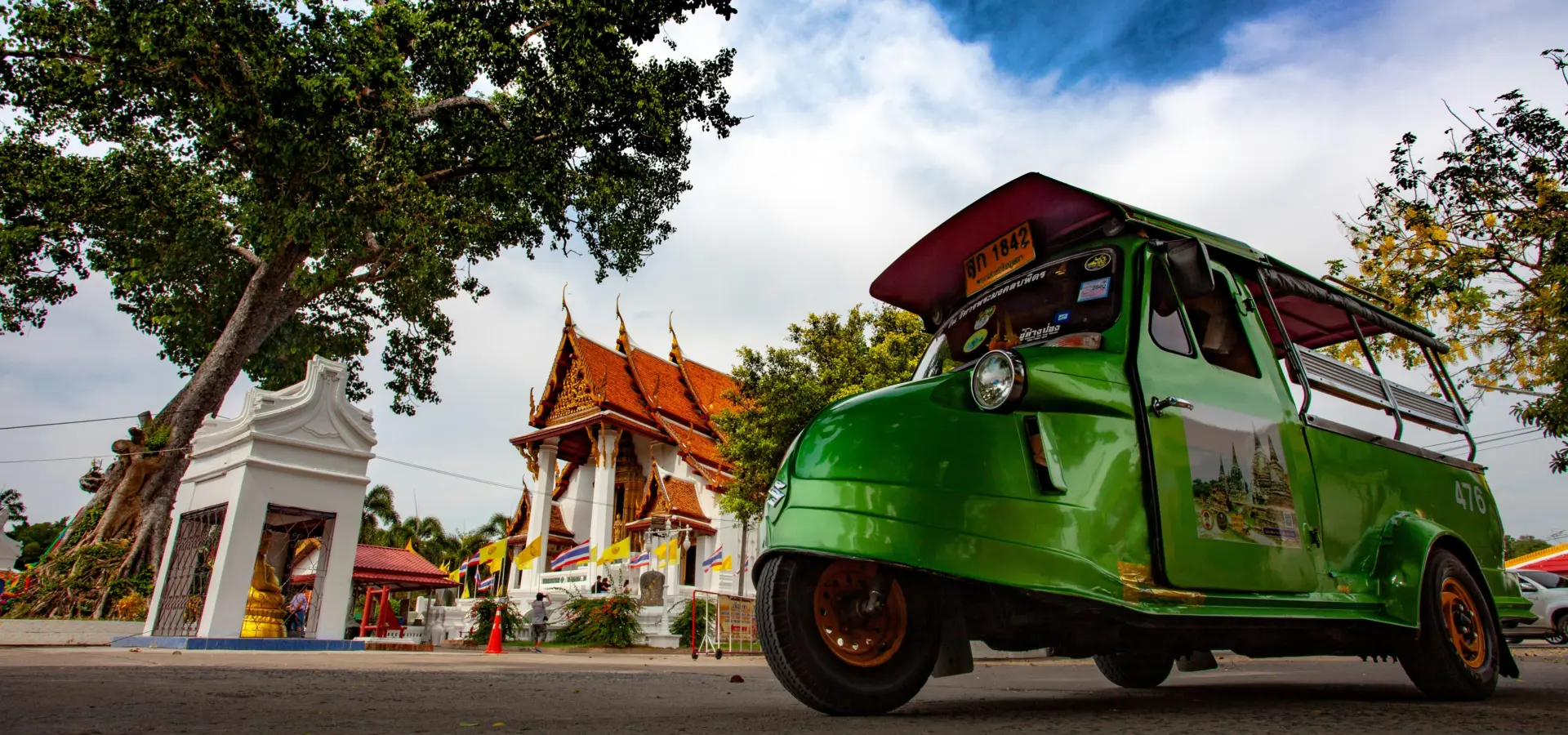 Avila Reizen Thailand Ayutthaya tuk tuk