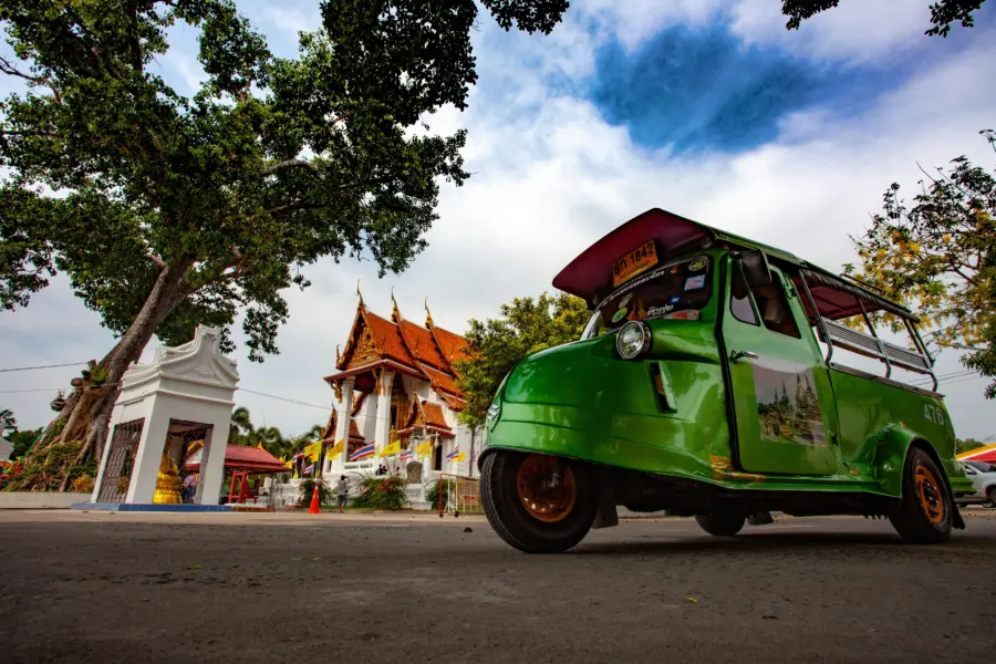 Avila Reizen Thailand Ayutthaya tuk tuk