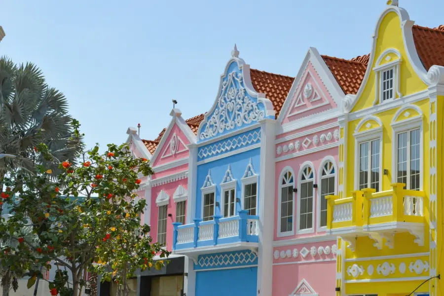 Avila Reizen Aruba Downtown sights of Oranjestad Aruba