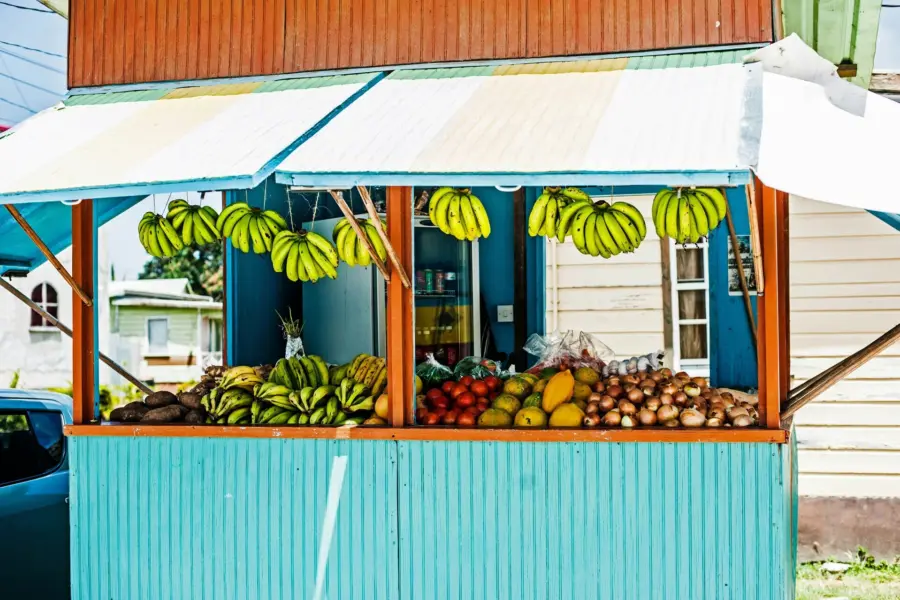 Avila Reizen Barbados fruitstalletje