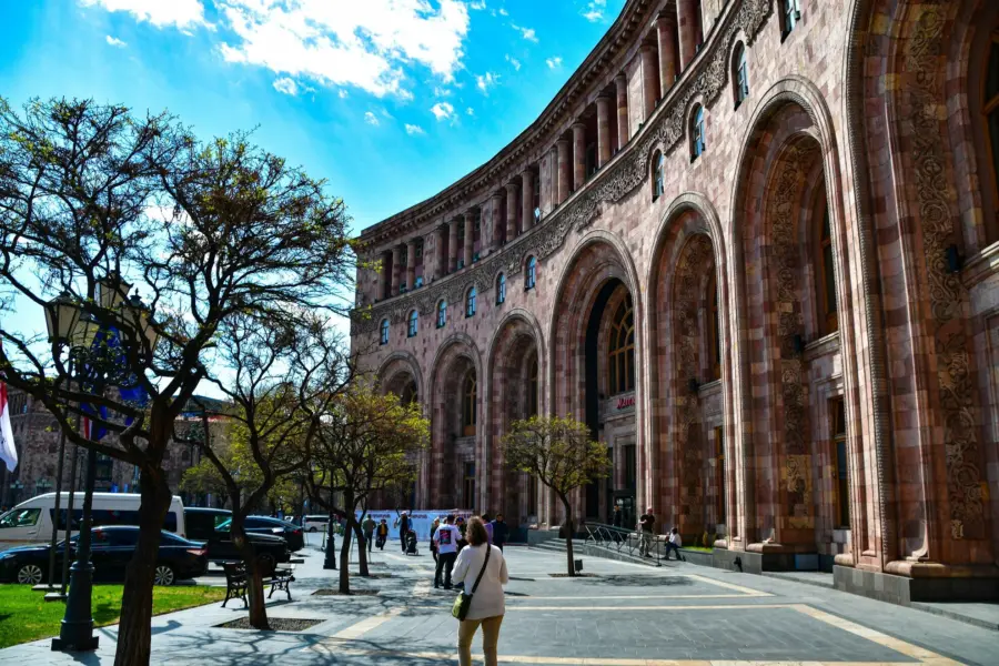 Avila Reizen Armenie Yerevans city center