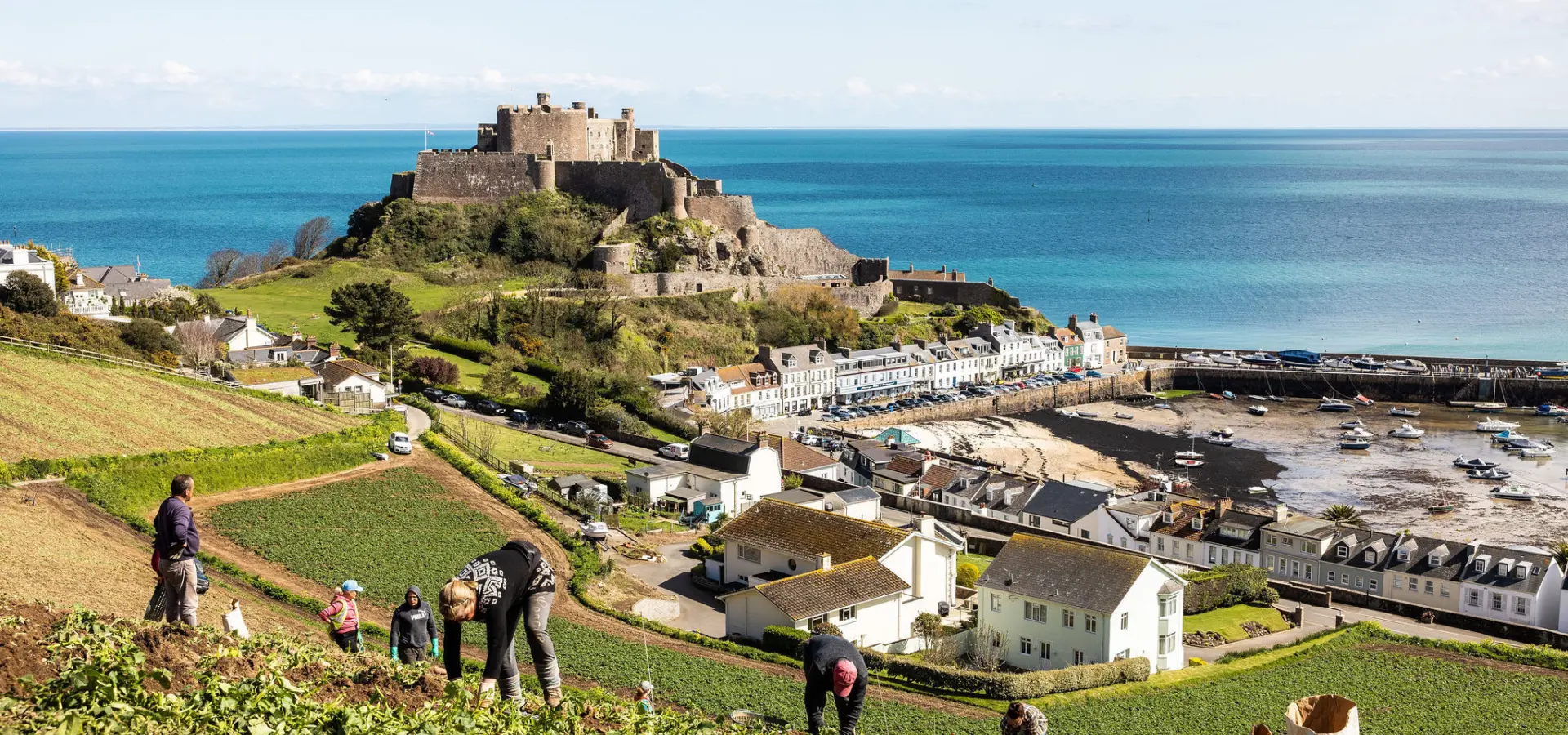 Avila Reizen Engeland Jersey Mont Orgueil Castle
