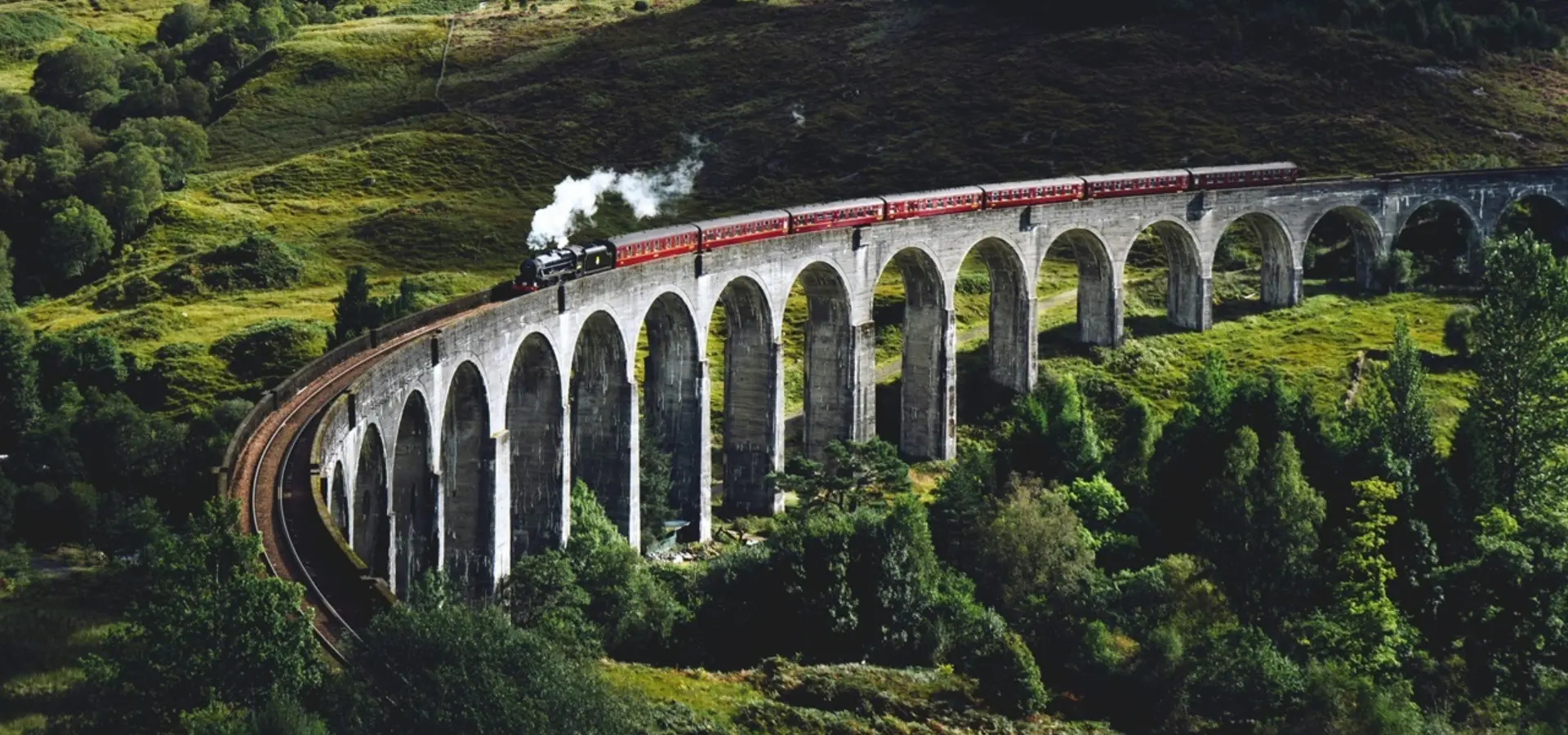 Glenfinnan Viaduct Verenigd Koninkrijk