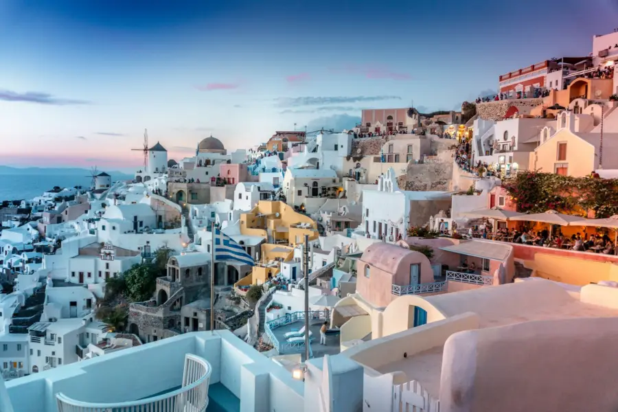 Avila Reizen Griekenland Santorini Greece sunset