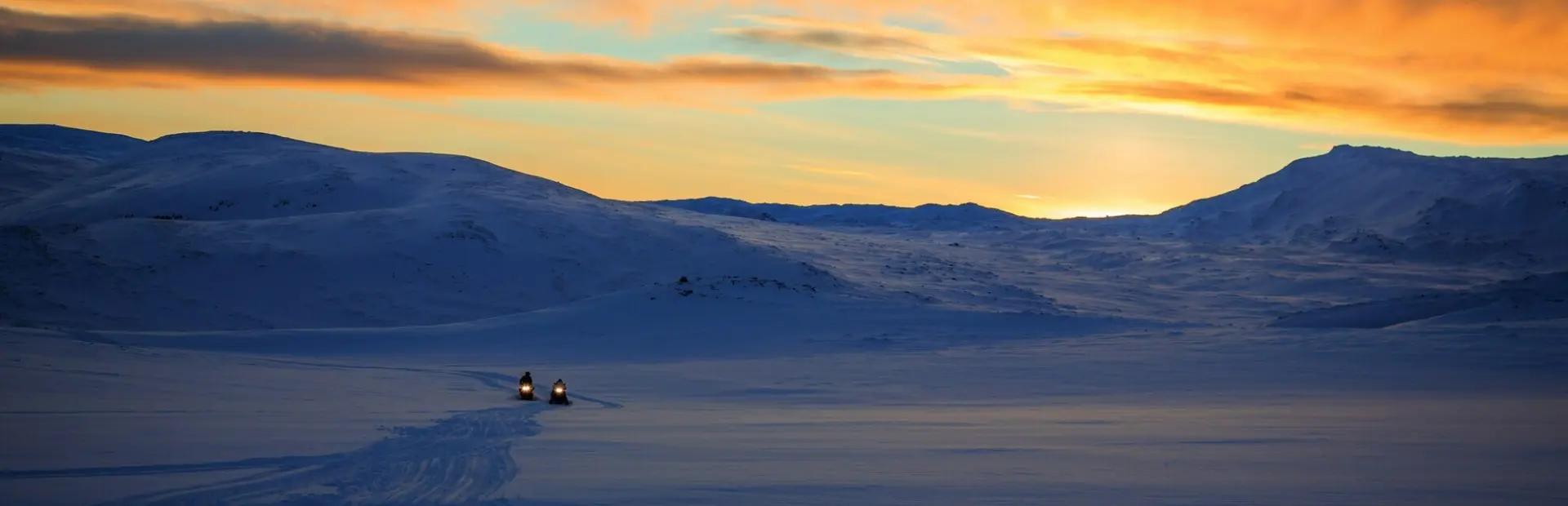 Avila Reizen Noorwegen norway snowscooter