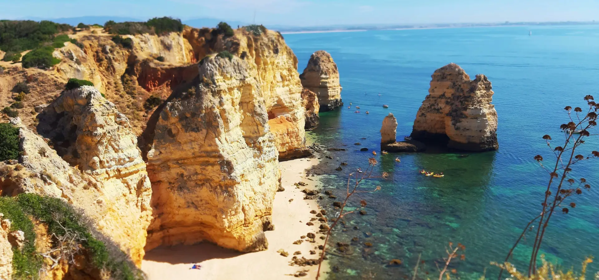 Avila Reizen Portugal Algarve cliffs