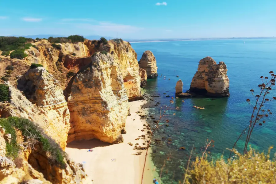 Avila Reizen Portugal Algarve cliffs