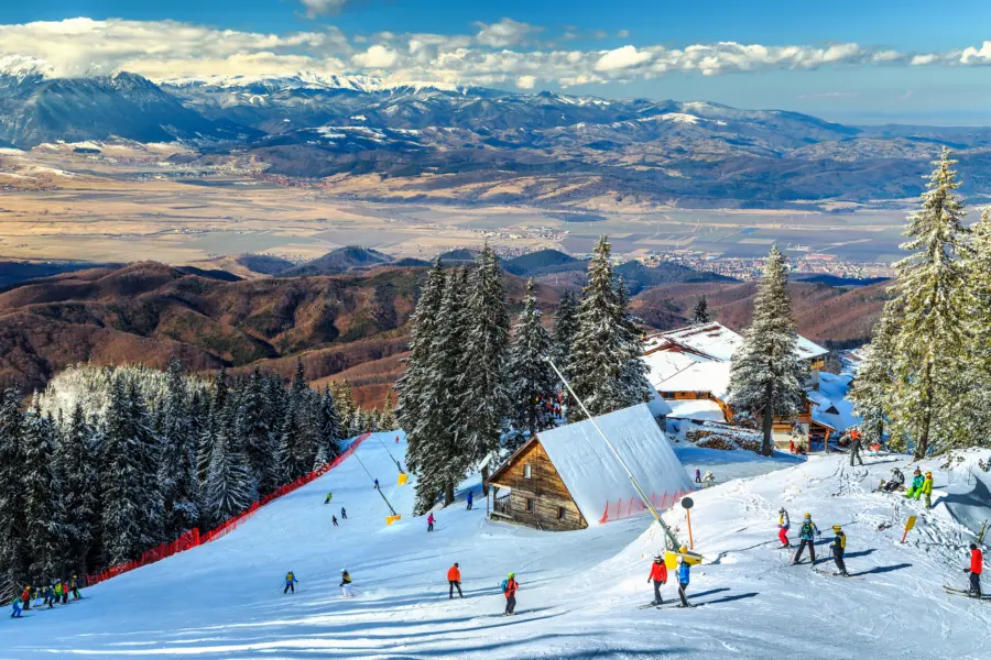 Avila Reizen Roemenie Stunning ski resort in the Carpathians Poiana Brasov Romania Europe