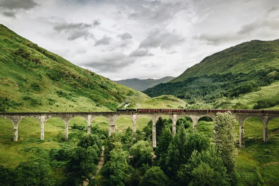 Avila Reizen Schotland Glenfinnan viaduct Glenfinnan Scotland