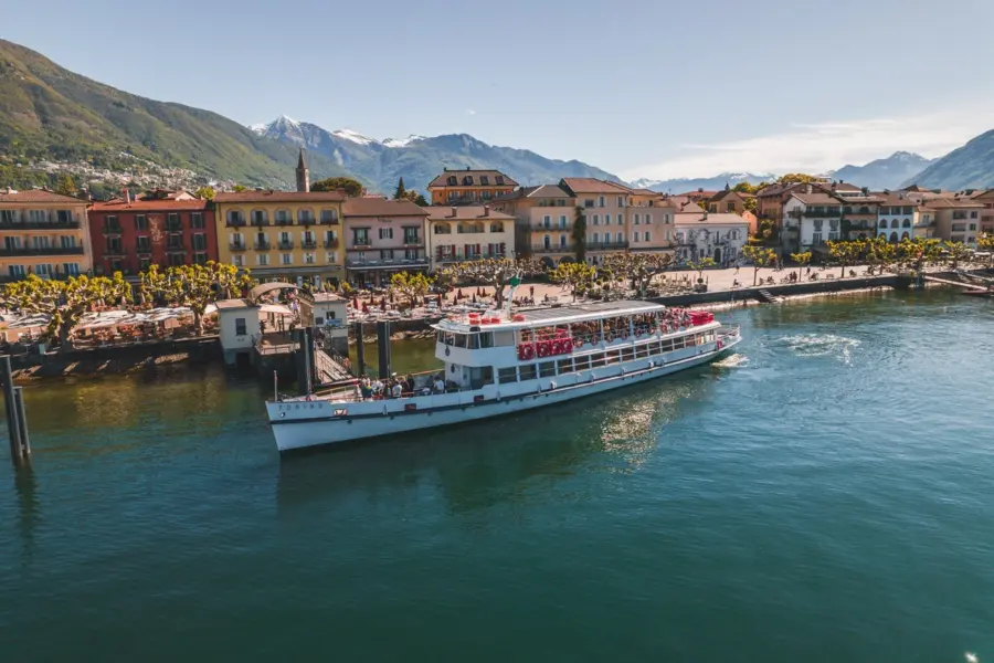 Avila Reizen Zwitserland Ticino Ascona battello Ascona Locarno Fabio Balassi