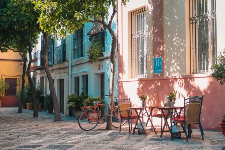 Avila Reizen Spanje Spanish quiet street