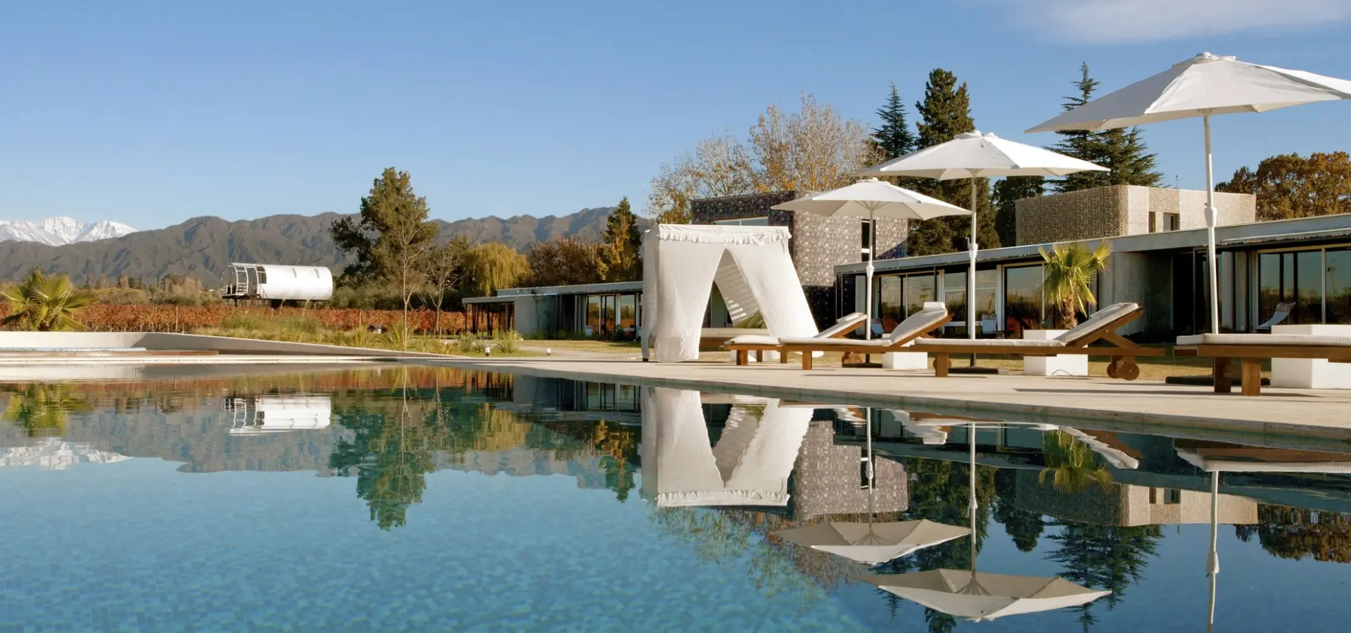 Avila Reizen Argentinie Mendoza Acco Pool View