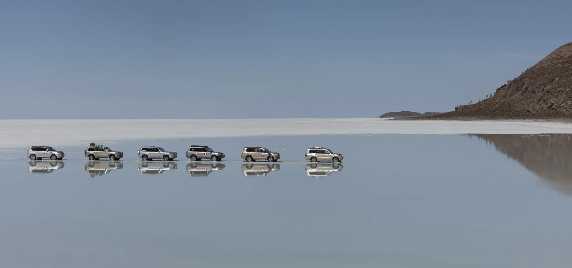 Bolivia Latijns Amerika Flamingo selfdrive