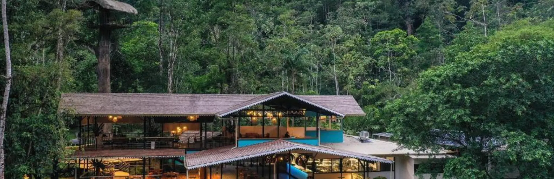 Avila Reizen Costa Rica Pacuare Lodge lodge gebouw