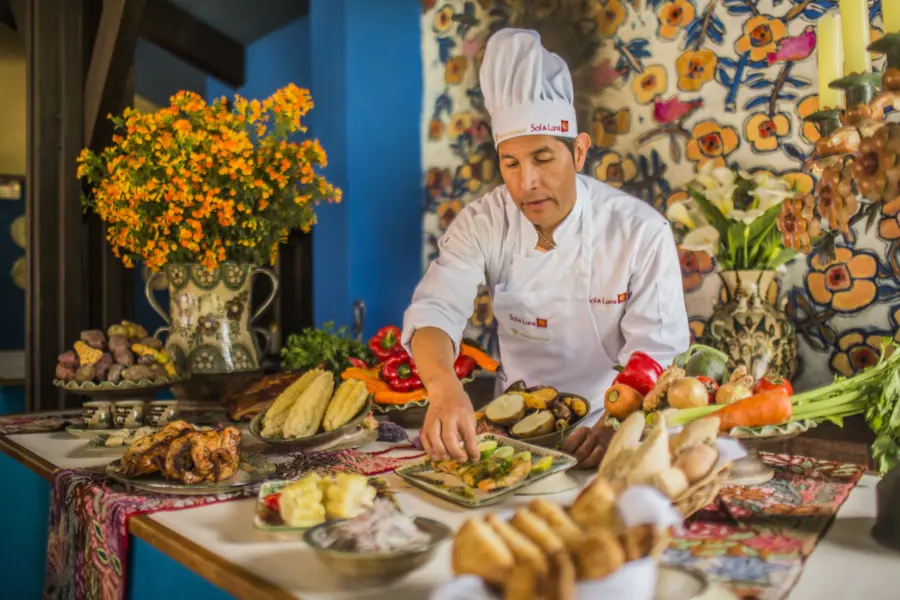 Wayra restaurant Sacred Valley Lunch