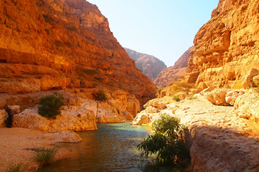 Avila Reizen Oman Wadi Shab 2 Ministry of Heritage Tourism Sultanate of Oman