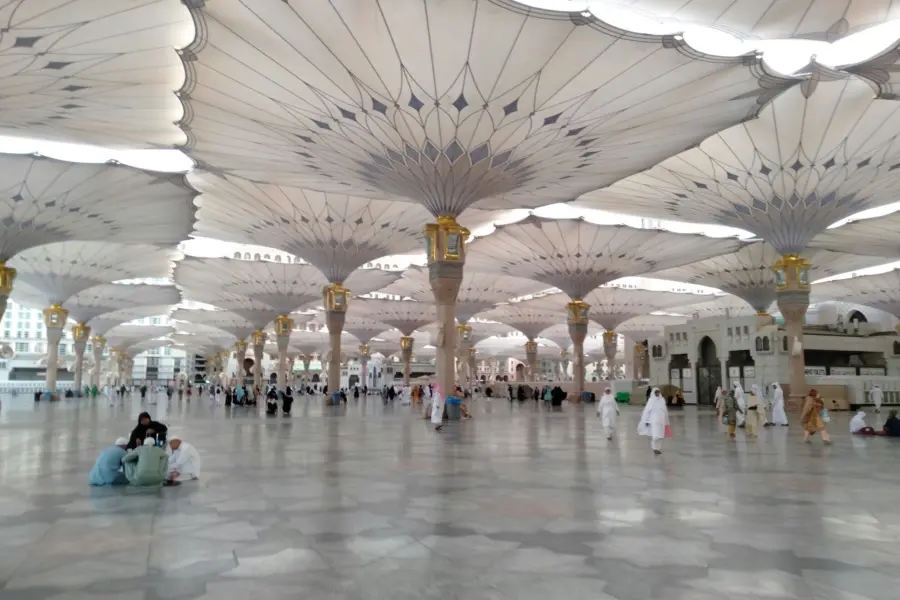 Avila Reizen Saudi Arabie Masjid Nabawi Madinah Arab Saudi