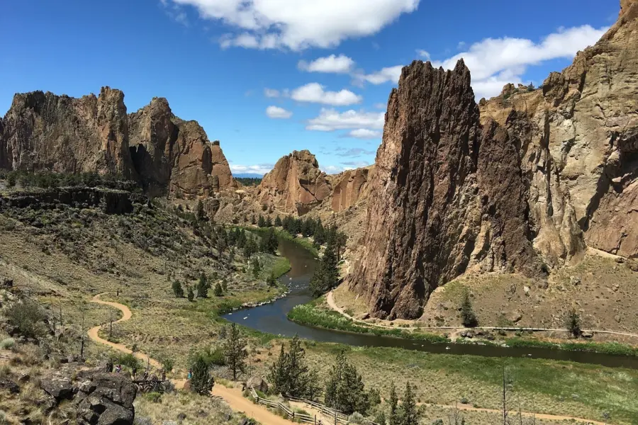 Avila Reizen Amerika Smith Rock Park Oregon