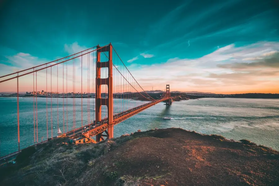 Avila Reizen Amerika San Francisco Golden Gate Bridge