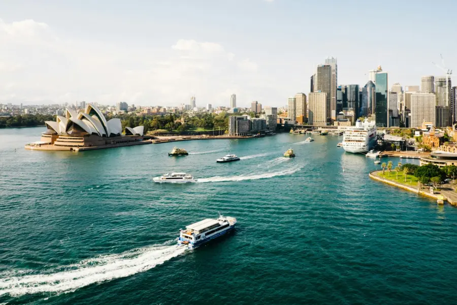Avila Reizen Australie Sydney Australia met boot