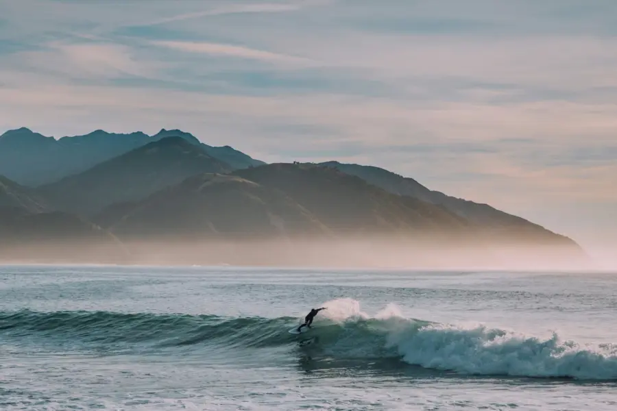 Avila Reizen Nieuw Zeeland Kaikoura New Zealand surf