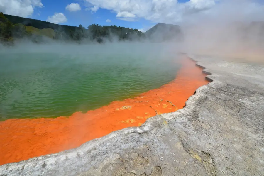 Avila Reizen Nieuw Zeeland Waiotapu Rotorua North Island New Zealand