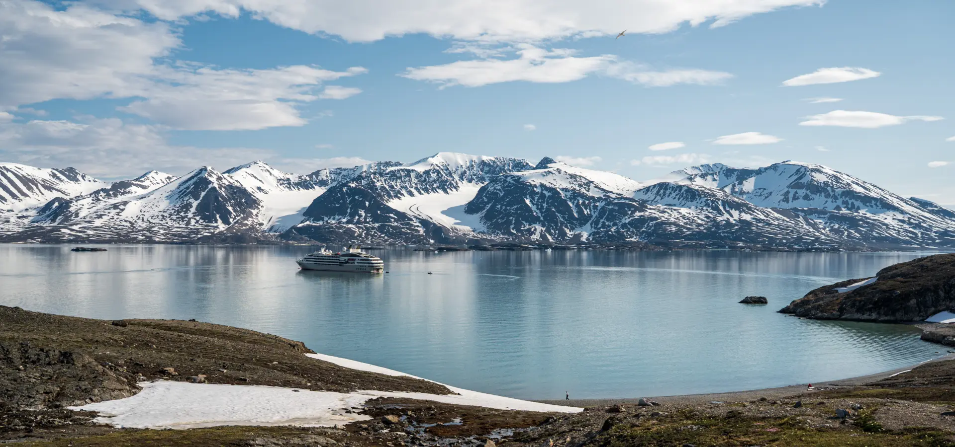 Avila Reizen Spitsbergen Monacobreen PONANT Yanis Lasbats