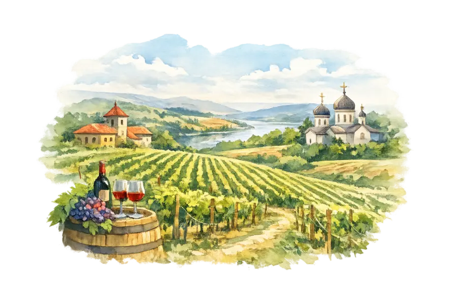 Illustratie Moldavië