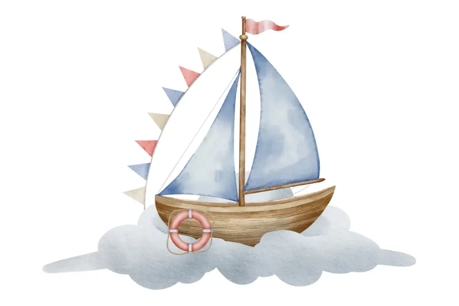 Illustratie bootje