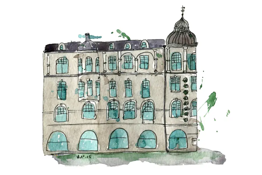 Reisstijl illustratie boutique