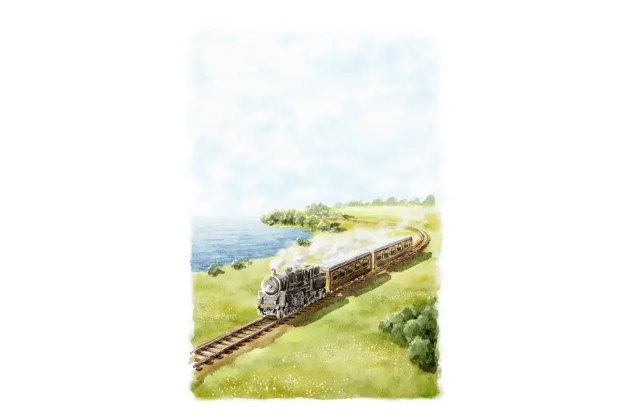 Bijzondere treinreizen illustratie