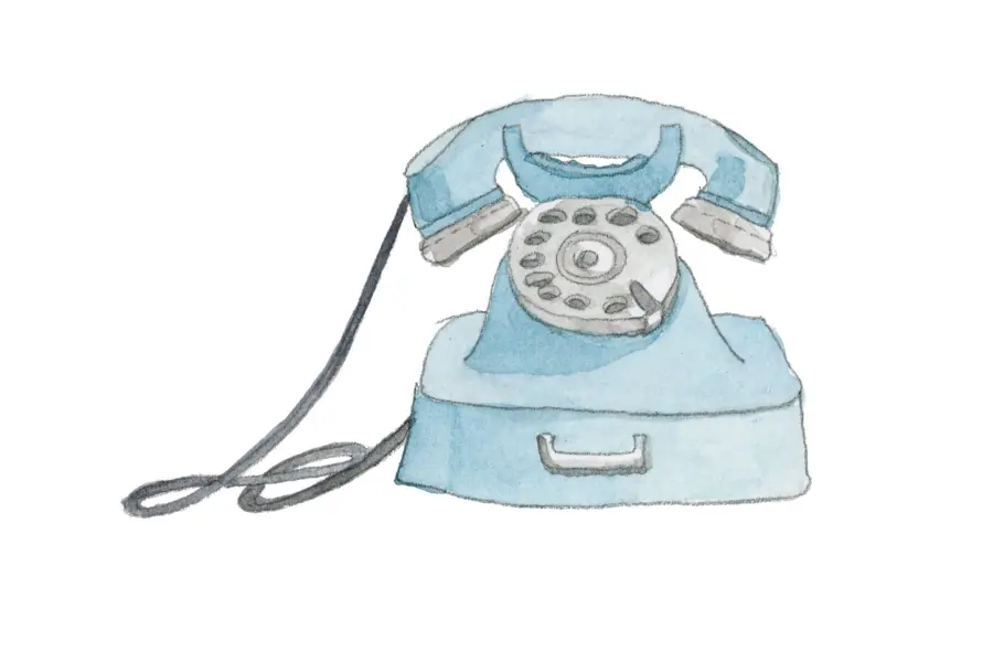Contact illustratie