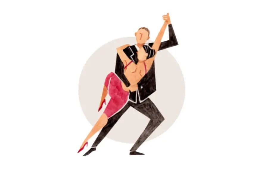 Argentinië Illustratie tango