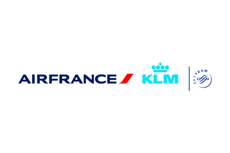 Air France KLM logos joint horizontal with SKT