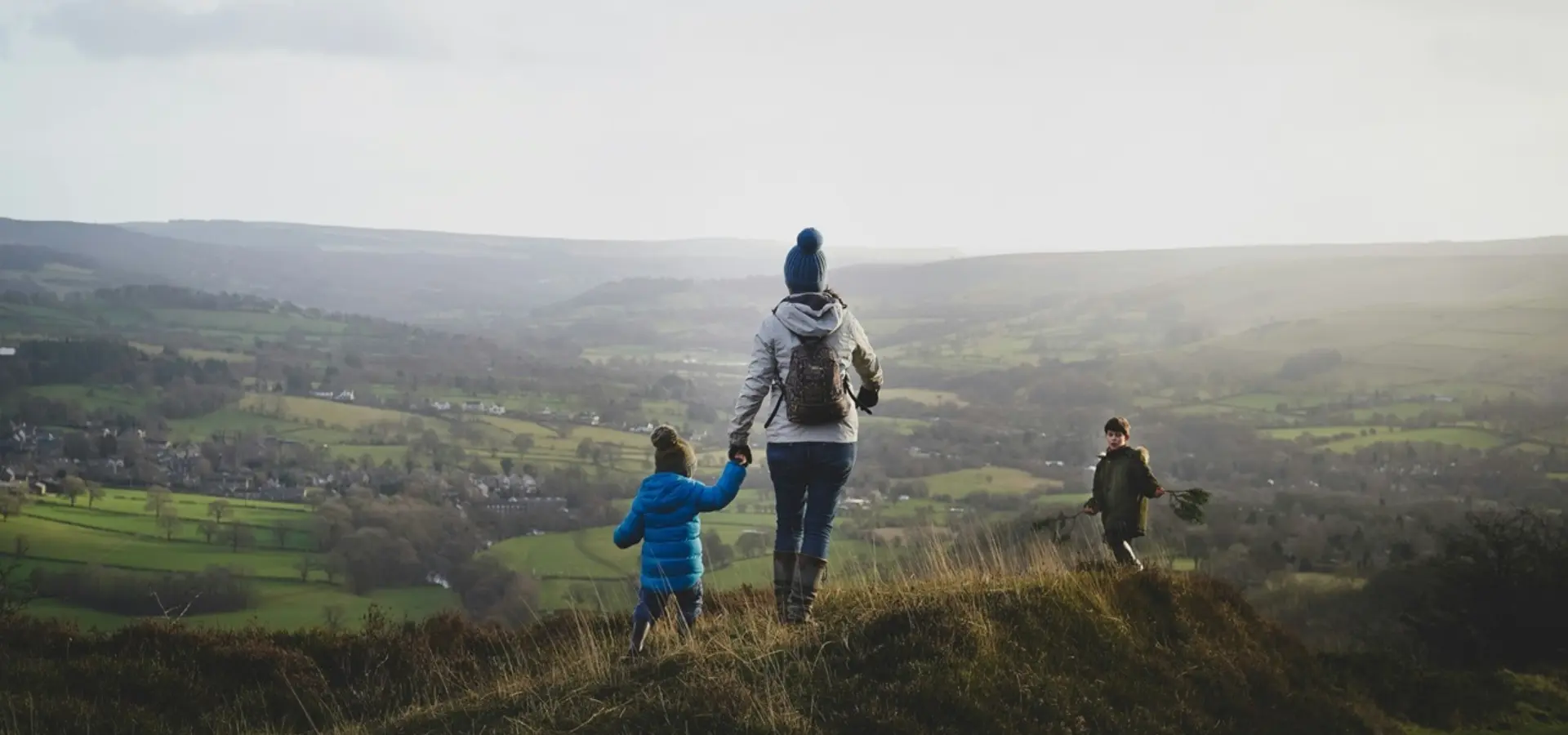 Avila Reizen Engeland hiken in Hope Valley familiereizen