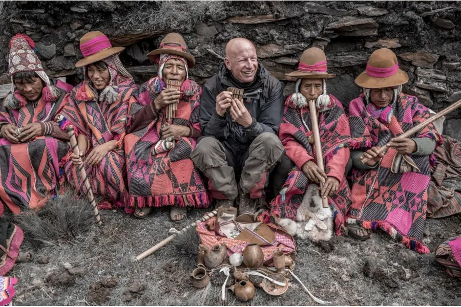 Avila Reizen Jimmy Nelson with the Qero in Peru 2018