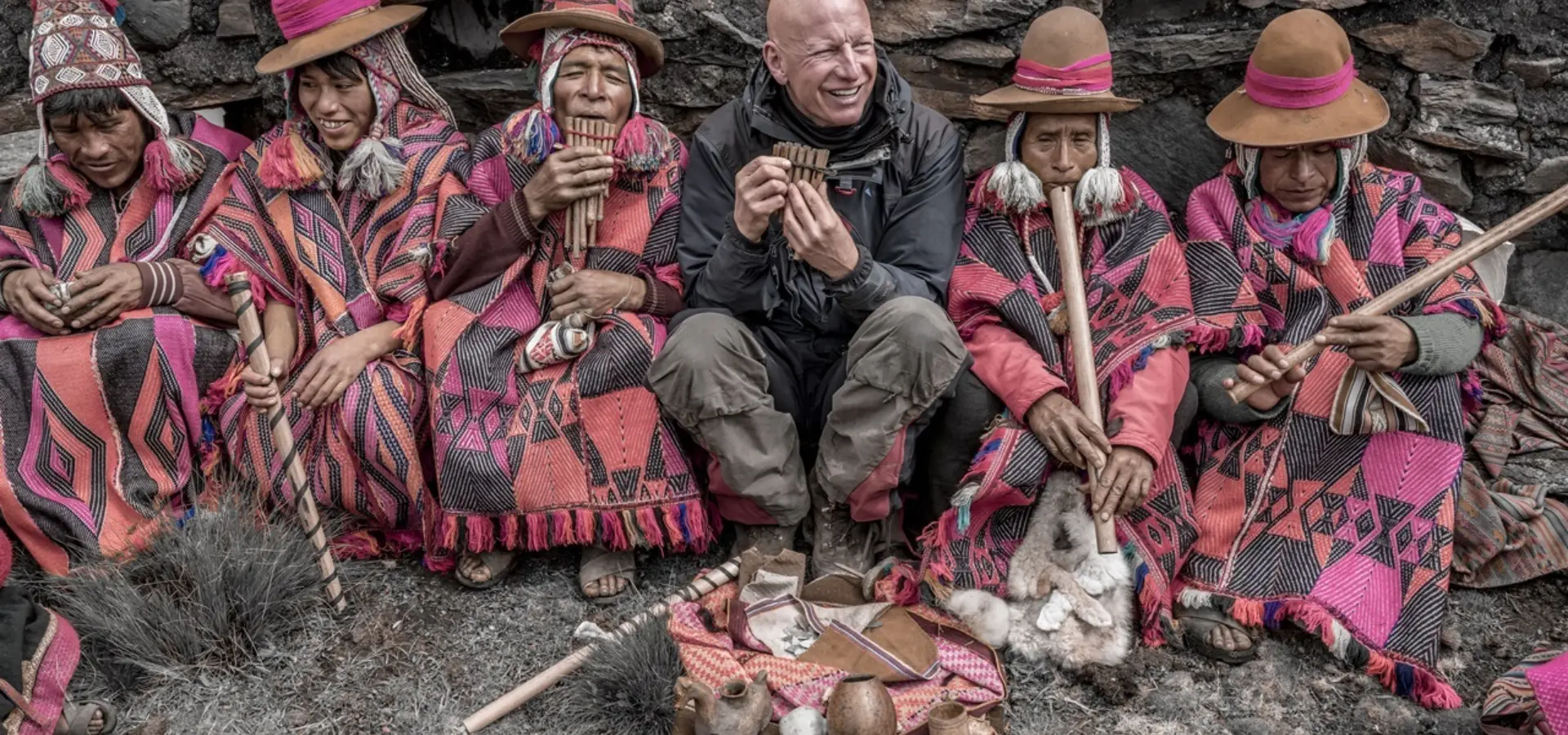 Avila Reizen Jimmy Nelson with the Qero in Peru 2018