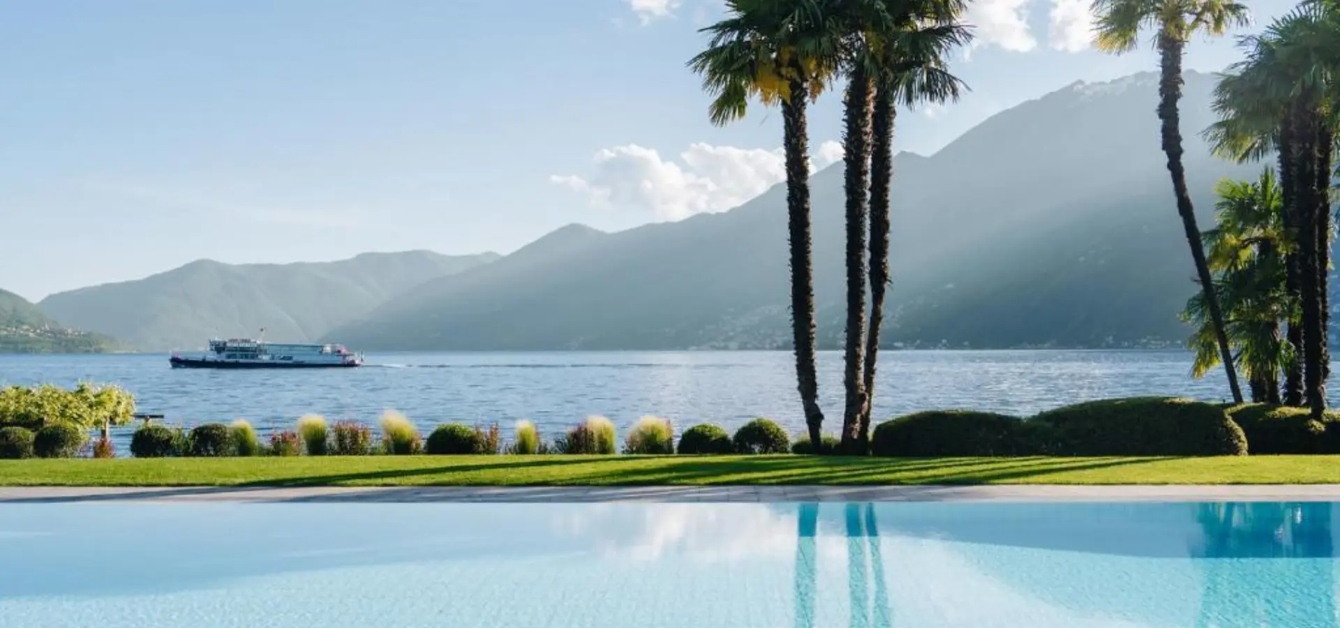 Avila Reizen Zwitserland Ticino Eden Roc Hotel zwembad