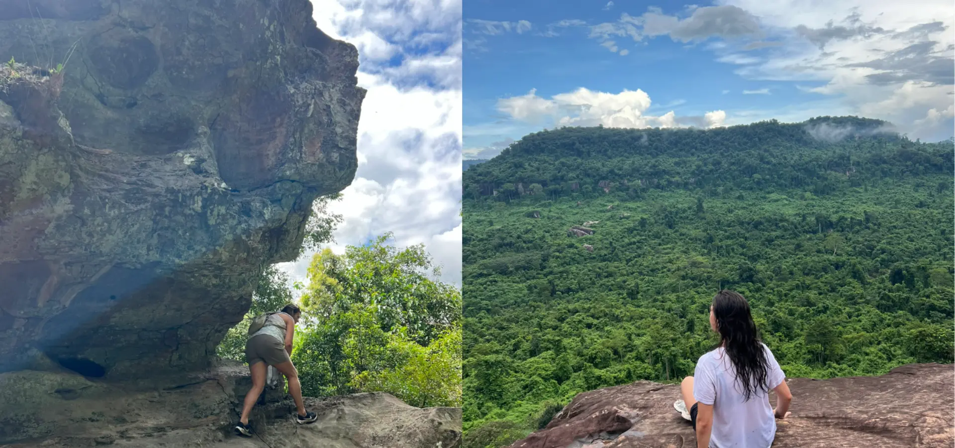 Avila Reizen Cambodja jungle hike 3 blog Maité